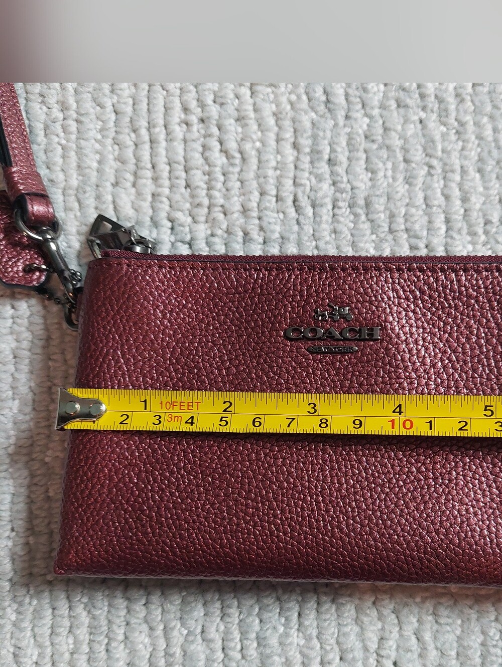 Coach Double Zip Wristlet - Picture 14 of 15